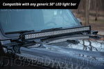 Load image into Gallery viewer, SS50 Hood LED Light Bar Kit for 2018-2021 Jeep JL Wrangler/Gladiator, White Combo
