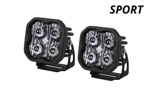 Worklight SS3 Sport White SAE Driving Standard Pair Diode Dynamics