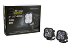 Load image into Gallery viewer, Worklight SS3 Sport White Flood Standard Pair Diode Dynamics
