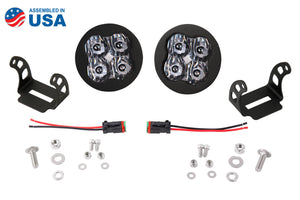 Worklight SS3 Sport White SAE Driving Round Pair Diode Dynamics