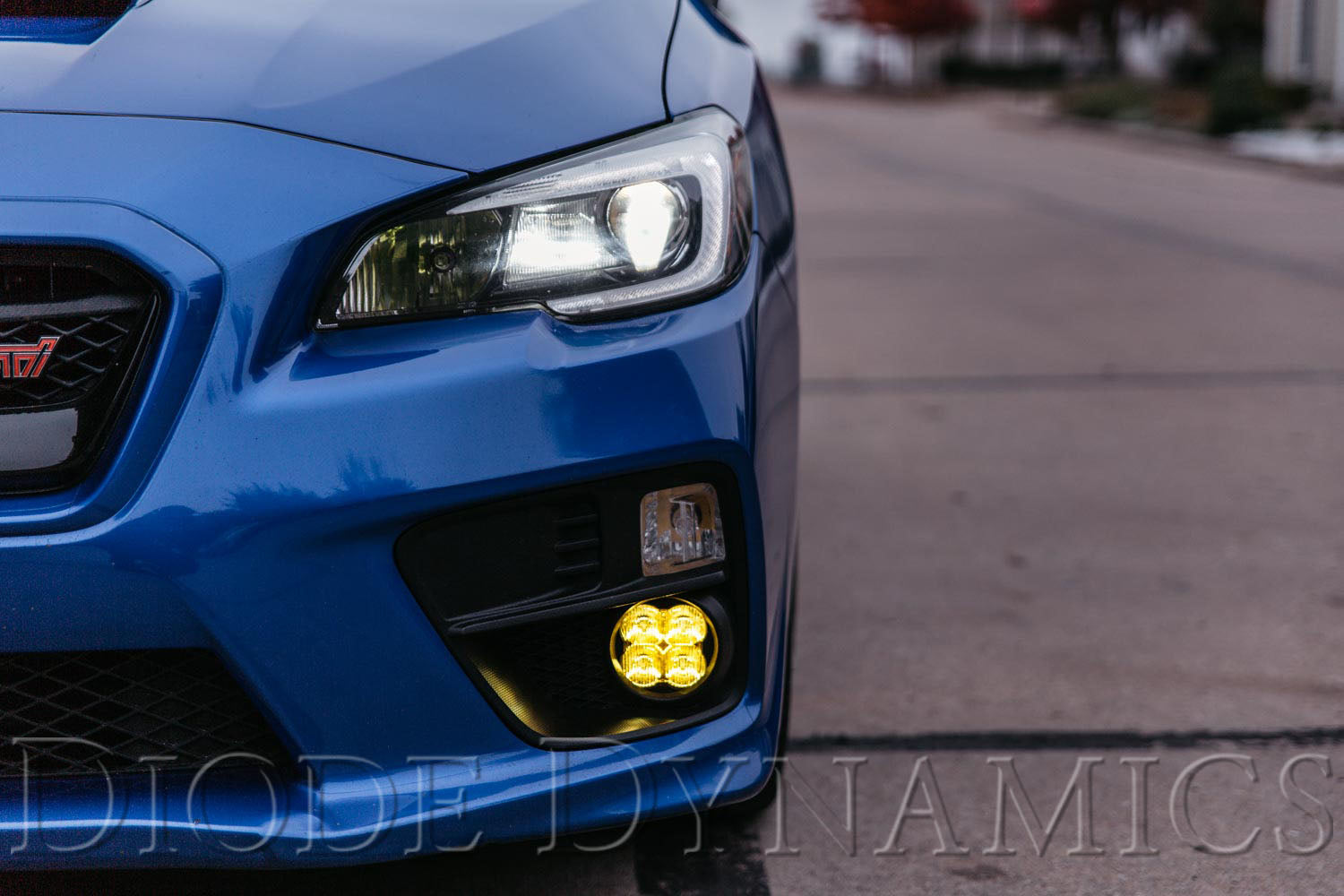SS3 LED Fog Light Kit for 2015-2021 Subaru WRX, White SAE/DOT Driving Sport