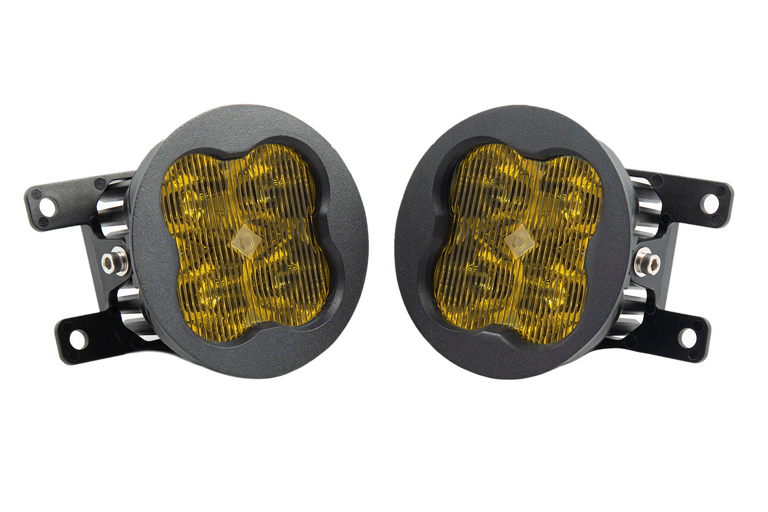SS3 LED Fog Light Kit for 2012-2016 Fiat 500 Yellow SAE Fog Sport Diode Dynamics