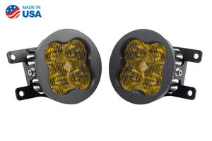 SS3 LED Fog Light Kit for 2012-2015 Ford Explorer Yellow SAE Fog Sport Diode Dynamics