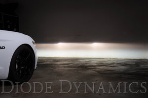 SS3 LED Fog Light Kit for 2015-2017 Ford Mustang Yellow SAE Fog Pro Diode Dynamics