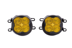 SS3 LED Fog Light Kit for 2012-2016 Toyota Prius V Yellow SAE Fog Sport Diode Dynamics