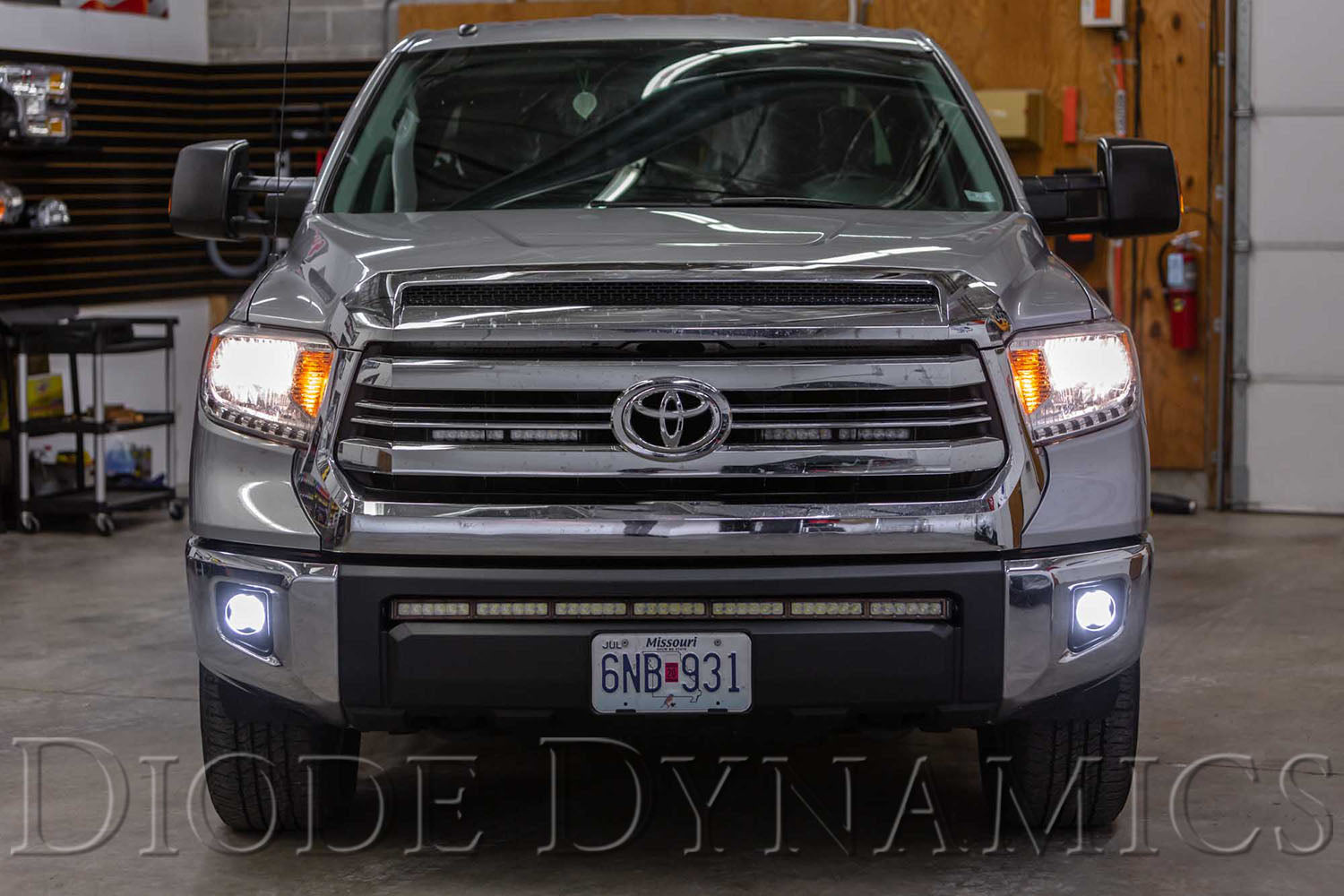 SS3 LED Fog Light Kit for 2014-2021 Toyota Tundra, White SAE/DOT Driving Pro