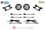 Load image into Gallery viewer, SS3 LED Fog Light Kit for 2014-2017 Jeep Cherokee White SAE/DOT Driving Sport Diode Dynamics
