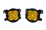 Load image into Gallery viewer, SS3 LED Fog Light Kit for 2011-2014 Dodge Charger Yellow SAE Fog Sport Diode Dynamics
