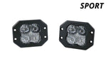 Load image into Gallery viewer, Worklight SS3 Sport White SAE Fog Flush Pair Diode Dynamics
