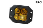 Load image into Gallery viewer, Worklight SS3 Pro Yellow Flood Flush Single Diode Dynamics
