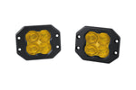 Load image into Gallery viewer, Worklight SS3 Pro Yellow SAE Fog Flush Pair Diode Dynamics

