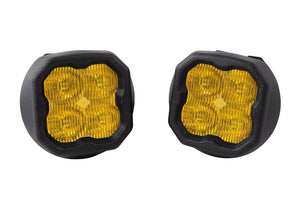 SS3 LED Fog Light Kit for 2014-2015 GMC Sierra 1500 Yellow SAE Fog Pro Diode Dynamics