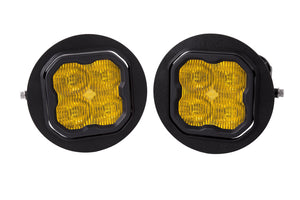 SS3 LED Fog Light Kit for 2011-2014 Ford F150 Yellow SAE Fog Pro Diode Dynamics
