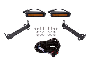 Stage Series SAE/DOT LED Lightbar Kit for 2014-2021 Toyota 4Runner Amber SAE/DOT Wide  Diode Dynamics
