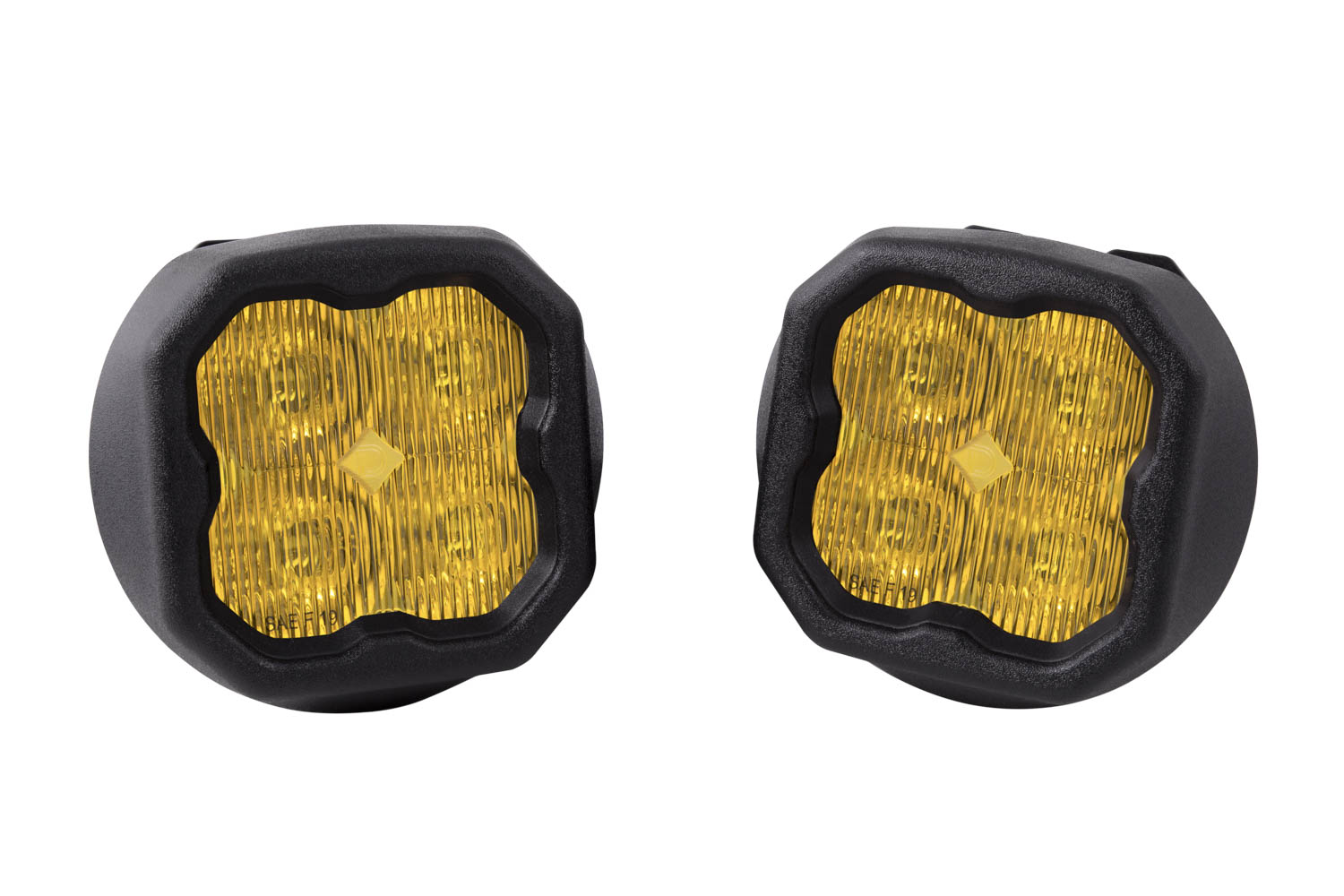 SS3 LED Fog Light Kit for 2007-2014 Chevrolet Tahoe Yellow SAE Fog Max w/ Backlight Diode Dynamics