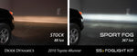 Load image into Gallery viewer, SS3 LED Fog Light Kit for 2010-2013 Toyota 4Runner, White SAE/DOT Driving Pro with Backlight Diode Dynamics
