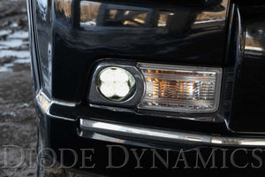 SS3 LED Fog Light Kit for 2010-2013 Toyota 4Runner, White SAE Fog Pro with Backlight Diode Dynamics
