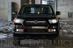 SS3 LED Fog Light Kit for 2010-2013 Toyota 4Runner, White SAE Fog Pro with Backlight Diode Dynamics
