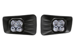 Load image into Gallery viewer, SS3 LED Fog Light Kit for 2007-2015 Chevrolet Silverado, White SAE/DOT Driving Sport with Backlight Diode Dynamics
