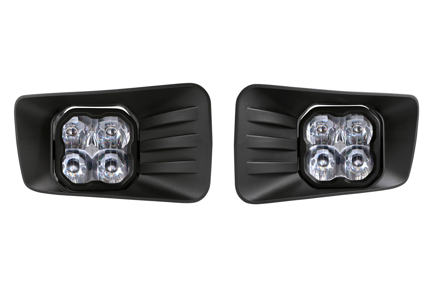 SS3 LED Fog Light Kit for 2015-2020 GMC Yukon, White SAE/DOT Driving Sport with Backlight Diode Dynamics