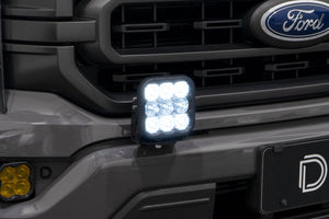 SS5 Bumper LED Pod Light Kit for 2021-2022 Ford F-150, Sport White Combo Diode Dynamics