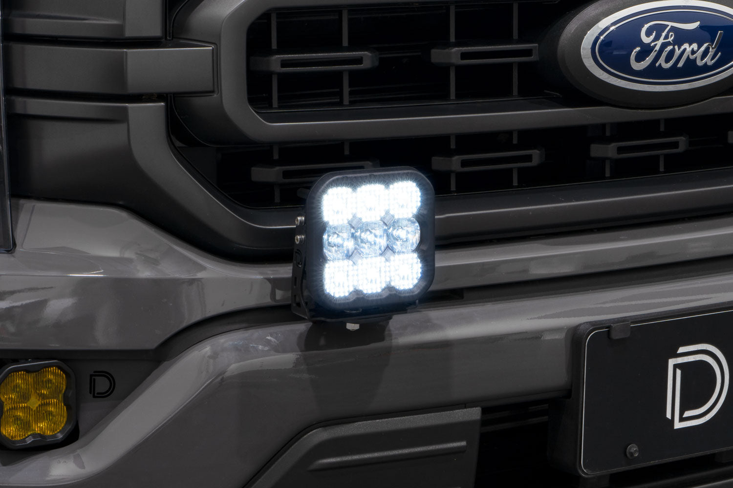 SS5 Bumper LED Pod Light Kit for 2021-2022 Ford F-150, Sport White Driving Diode Dynamics